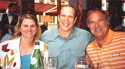 (Left to right) Bonnie Comley, David Zippel, Stewart F. Lane.
