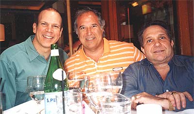 (Left to right) David Zippel, Stewart F. Lane, Roger Alan Gindi. 